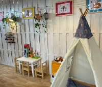 Kącik dla dzieci w restauracji Dzikie Wino